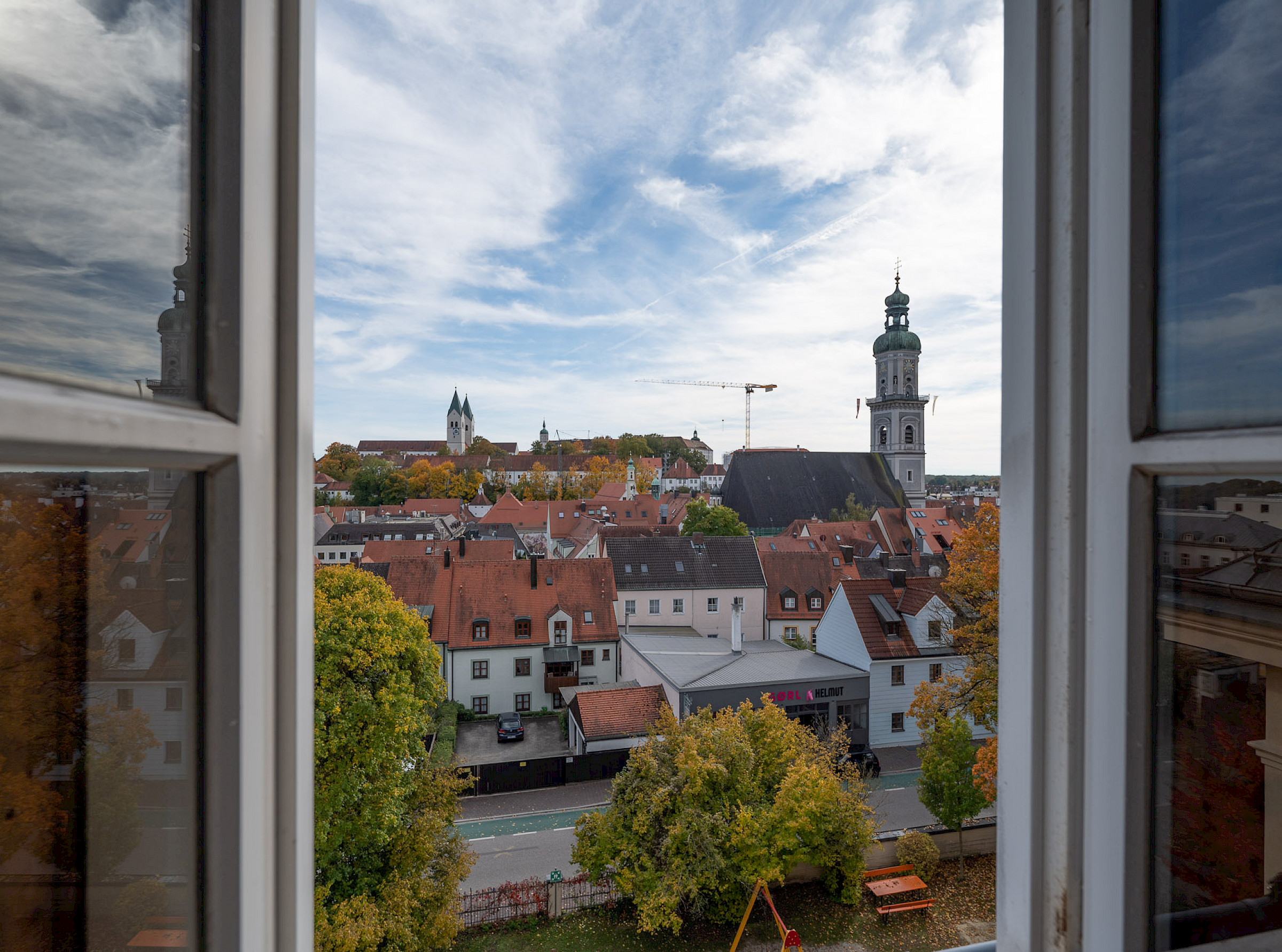 Blick auf Freising